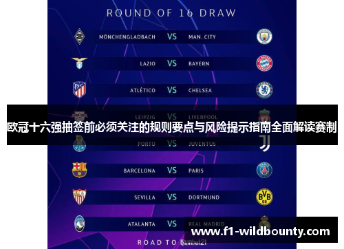 欧冠十六强抽签前必须关注的规则要点与风险提示指南全面解读赛制 欧冠十六强抽签前必须关注的规则要点与风险提示指南全面解读赛制